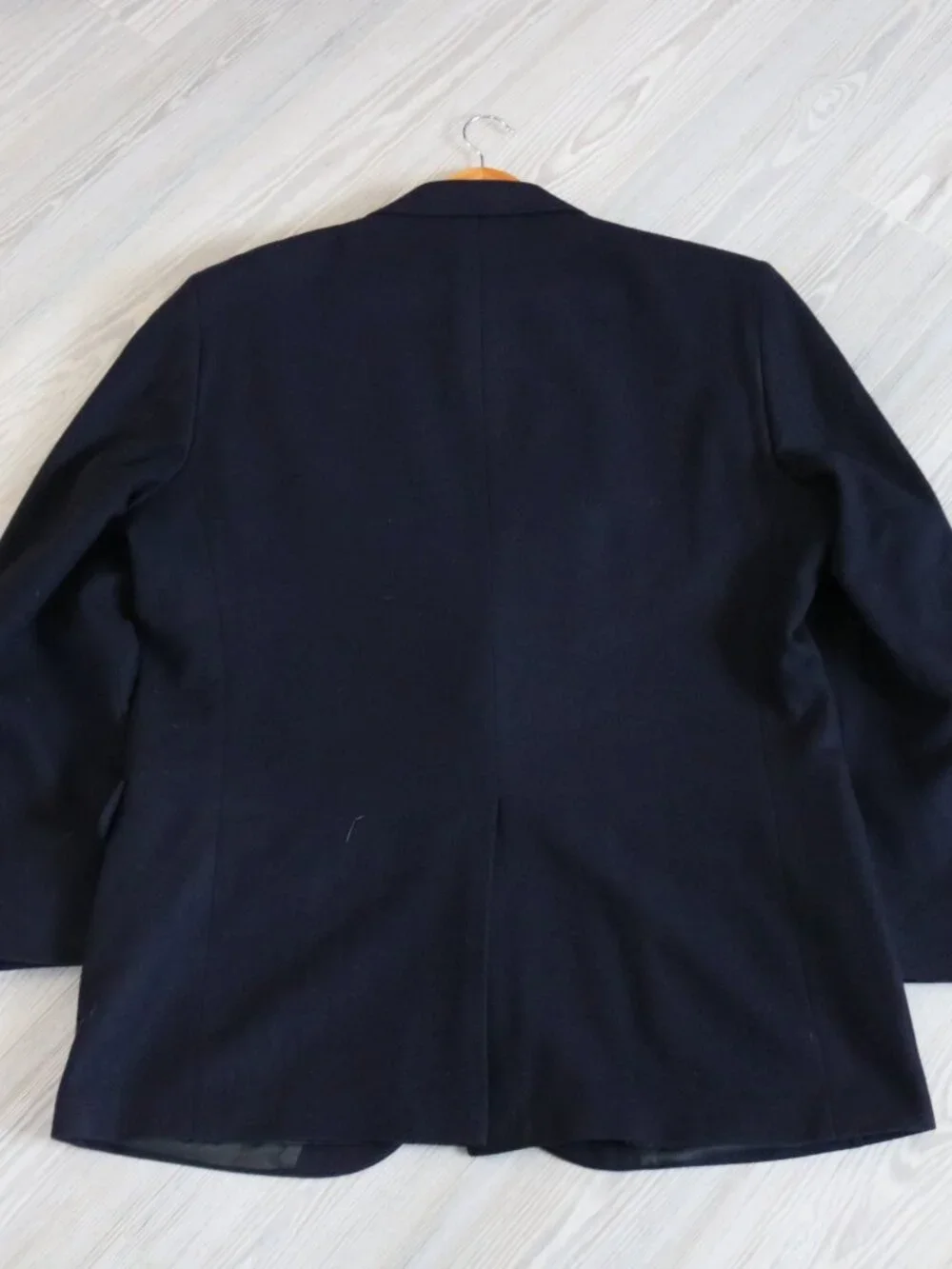 Woolrich Blazer Men's Navy Wool Formal Old Money Autumn Sport Coat Size 46R